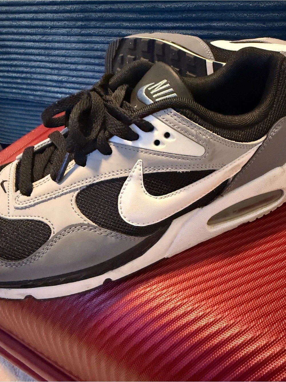 Nike Black, Gray and White Men's Athletic Shoes